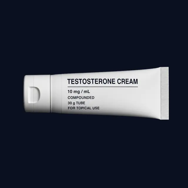 Compounded testosterone cream
